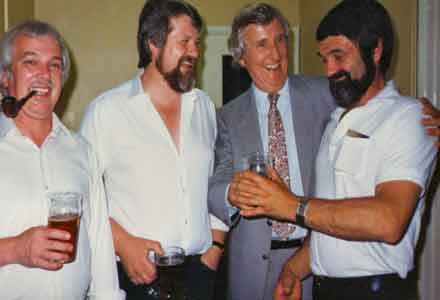1986 Kenny Pyrke, Dave Link, Pat Halcox and Roger Link