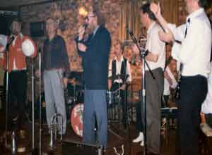 Old mate of Pat - Bod Bowles, a staunch Barber fan and landlord of the Louis Armstrong Dover Kent